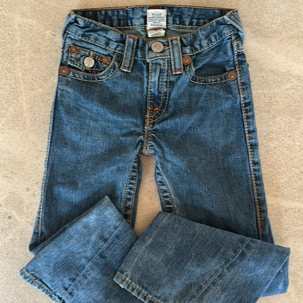 True Religion Joey Big T kids size 6 Jeans